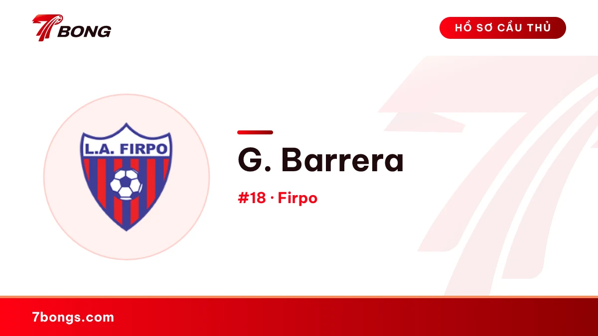 G. Barrera — Firpo