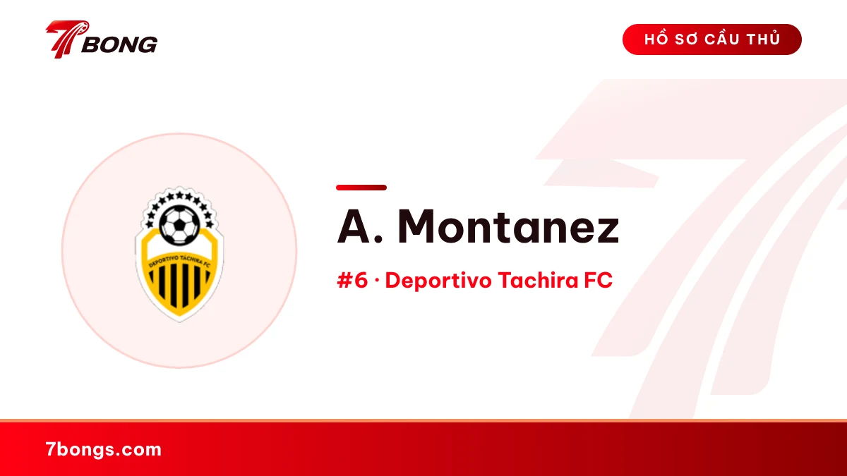 A. Montanez — Deportivo Tachira FC