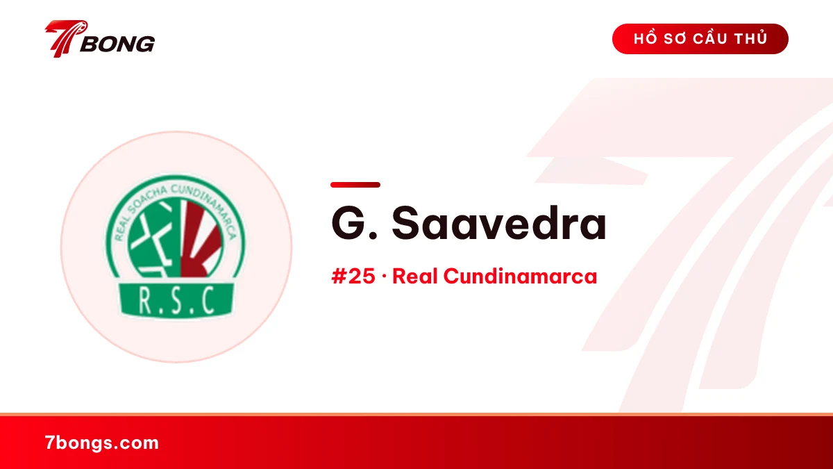 G. Saavedra — Real Cundinamarca