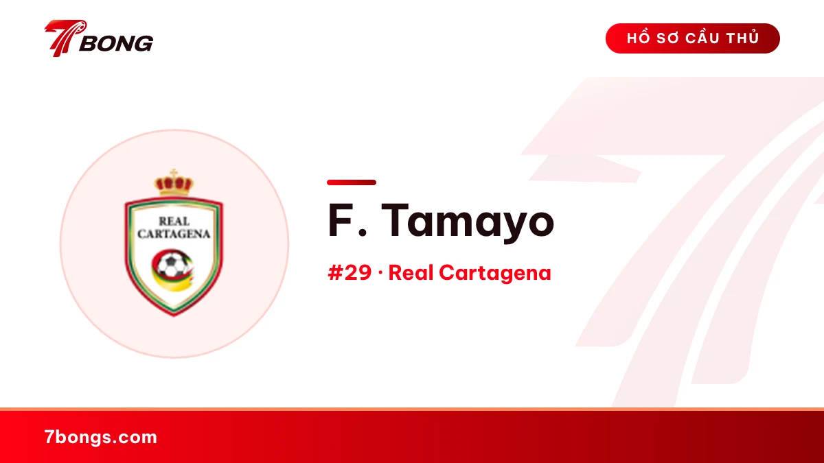 F. Tamayo — Real Cartagena