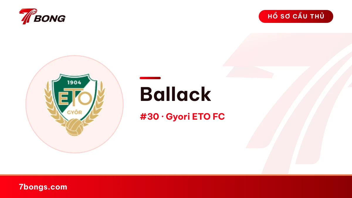 Ballack — Gyori ETO FC