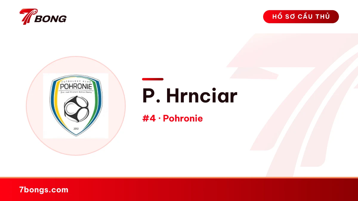 P. Hrnciar — Pohronie
