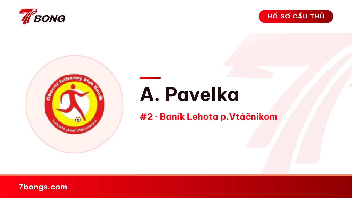 A. Pavelka — Baník Lehota p.Vtáčnikom