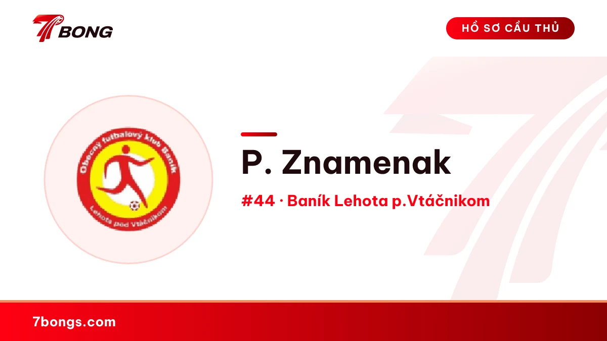 P. Znamenak — Baník Lehota p.Vtáčnikom