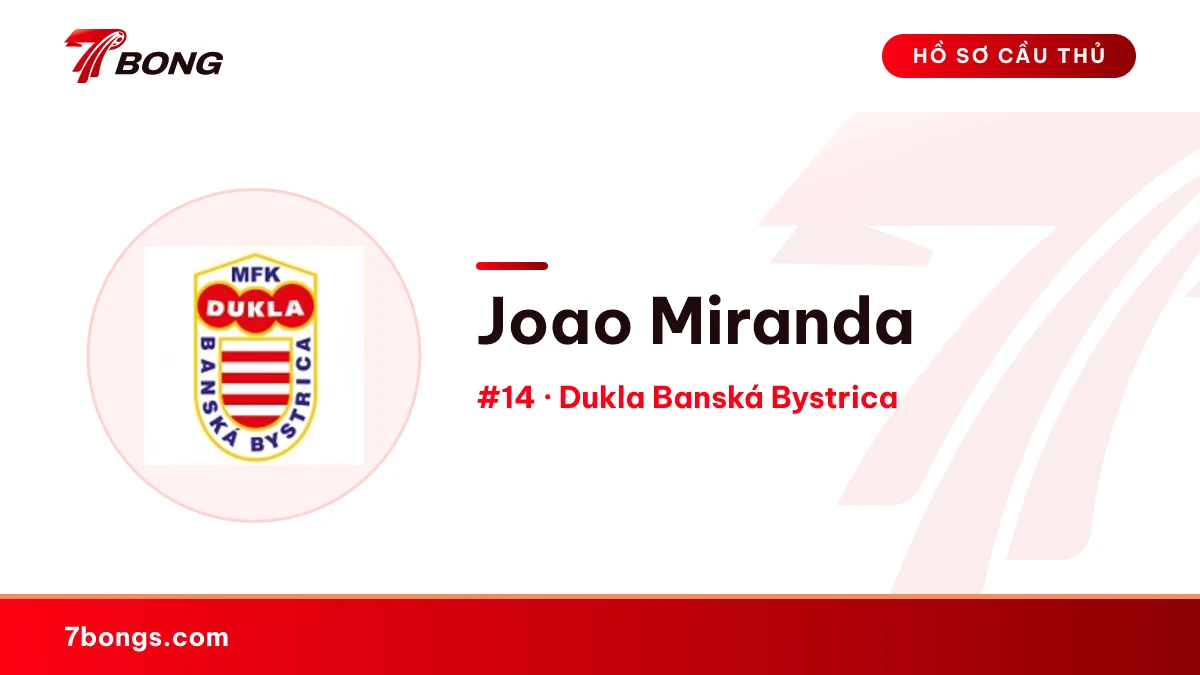 Joao Miranda — Dukla Banská Bystrica