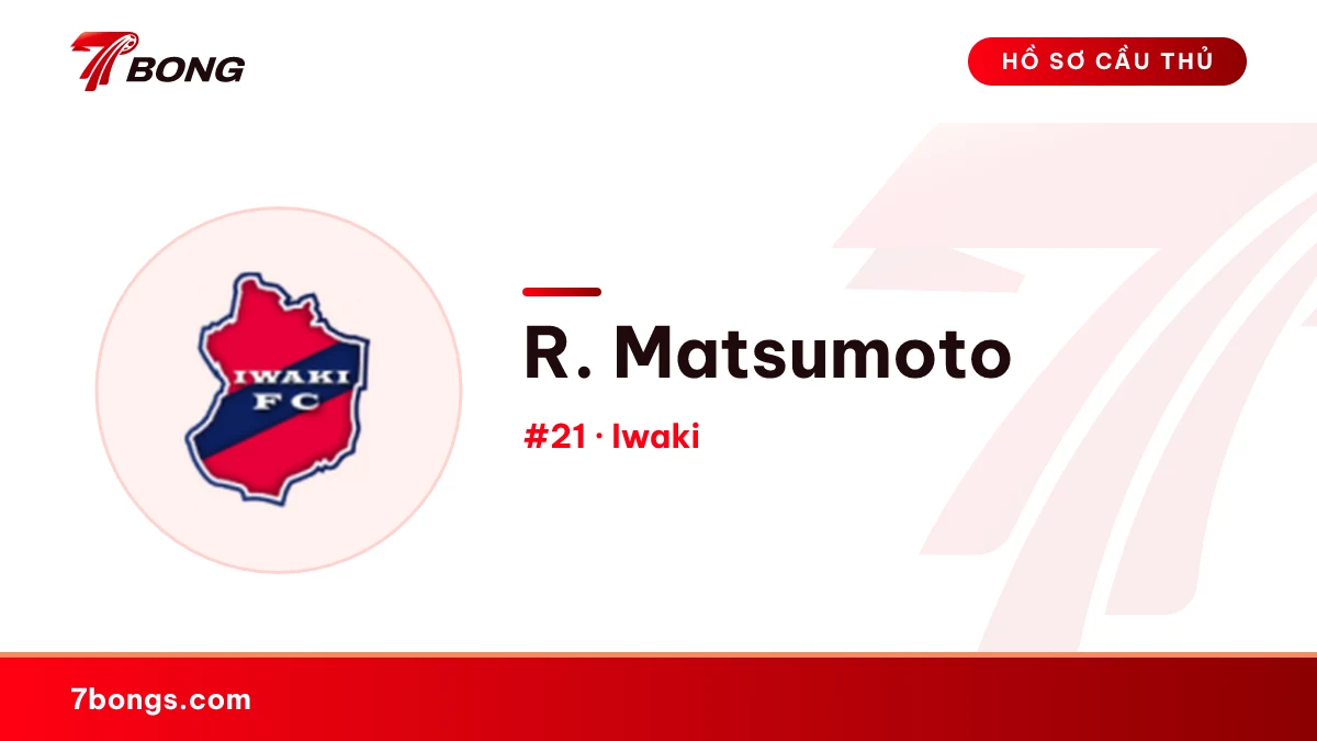 R. Matsumoto — Iwaki