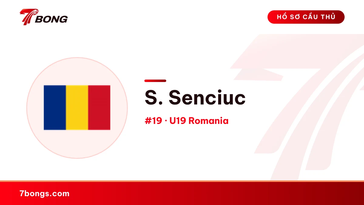 S. Senciuc — U19 Romania