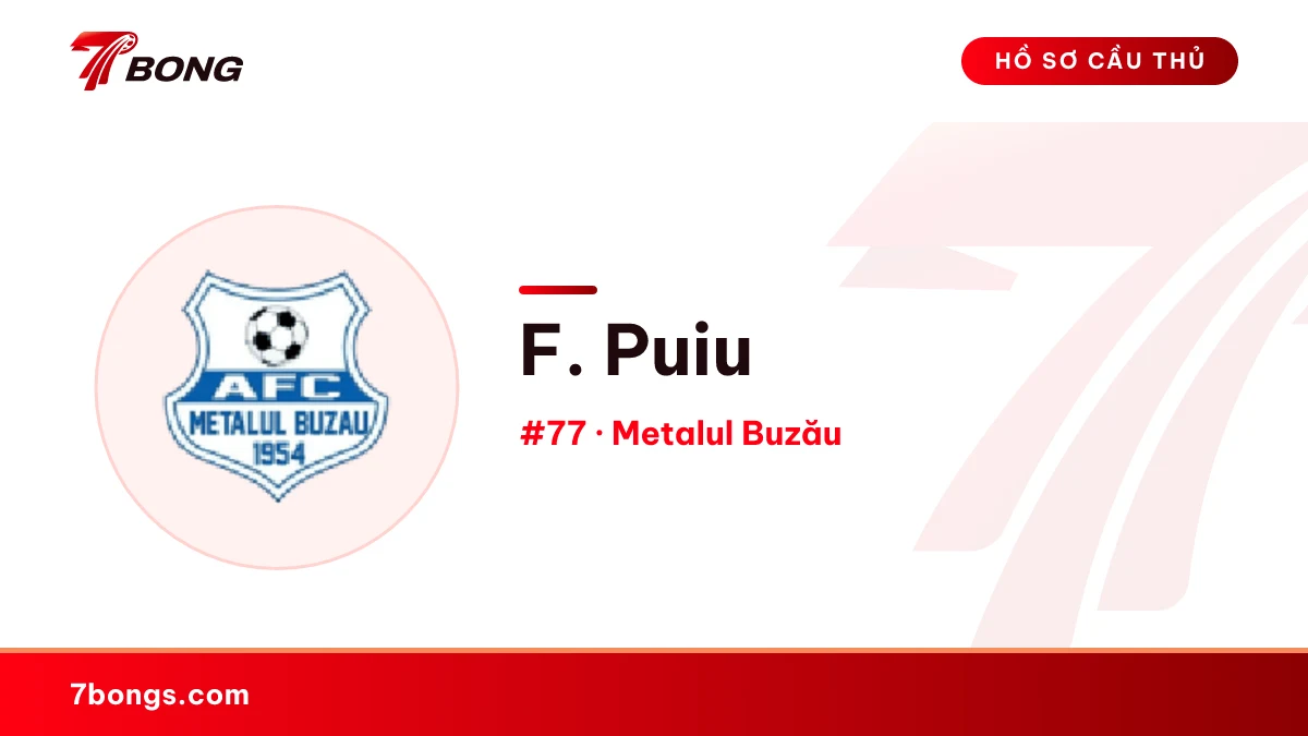 F. Puiu — Metalul Buzău