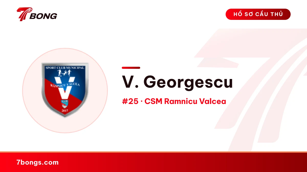 V. Georgescu — CSM Ramnicu Valcea