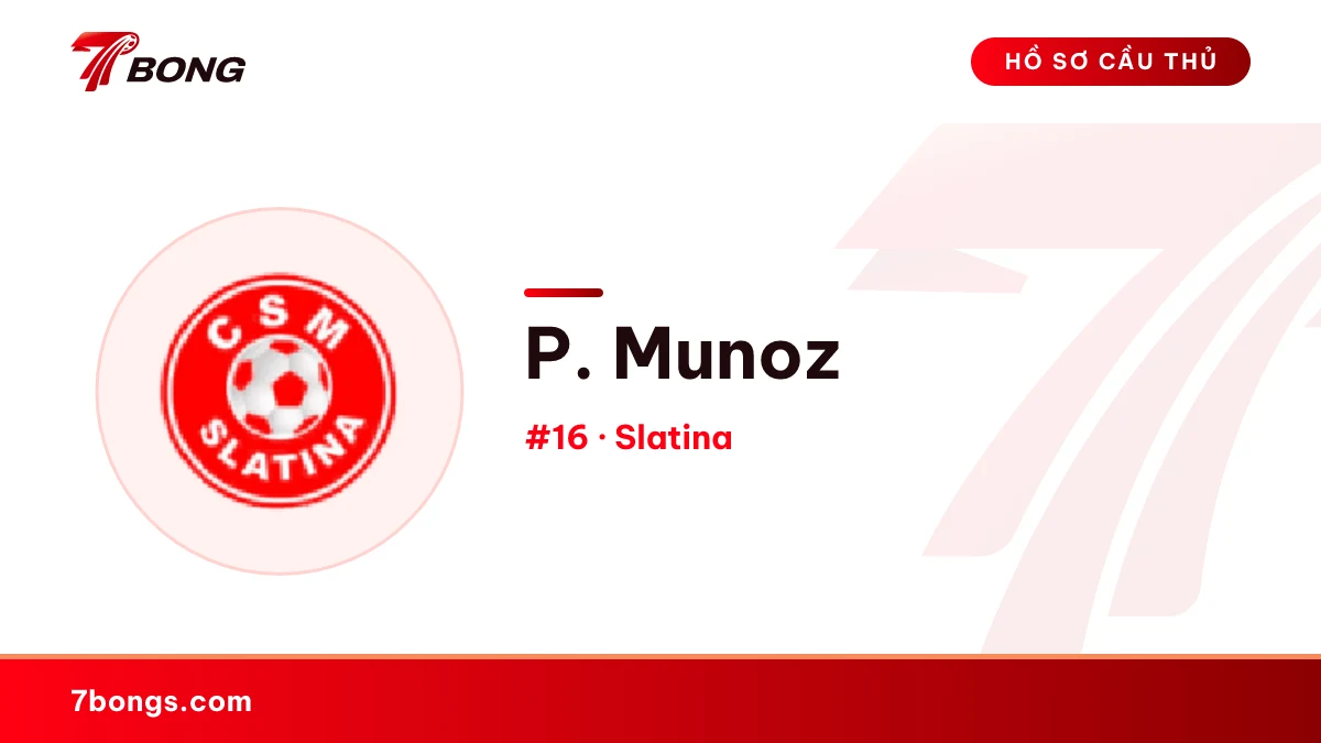P. Munoz — Slatina
