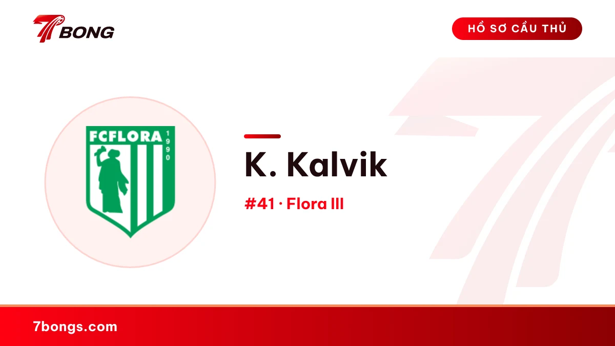 K. Kalvik — Flora Tallinn