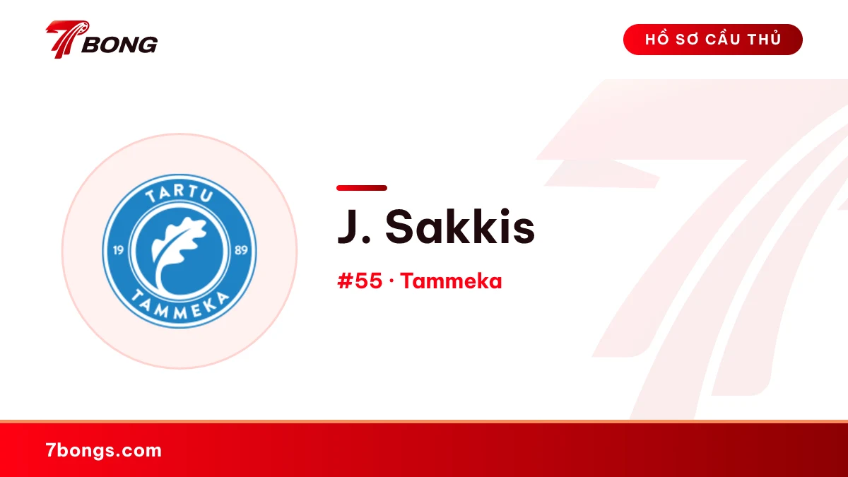 J. Sakkis — Tammeka