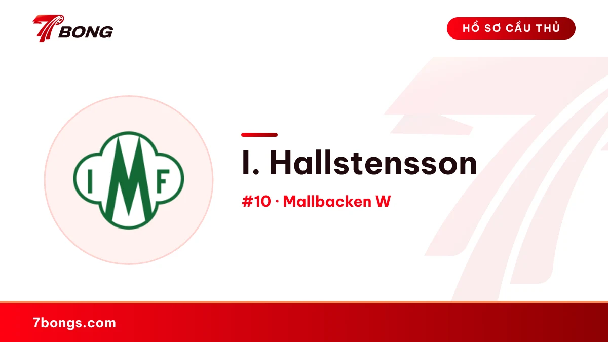 I. Hallstensson — Mallbacken W