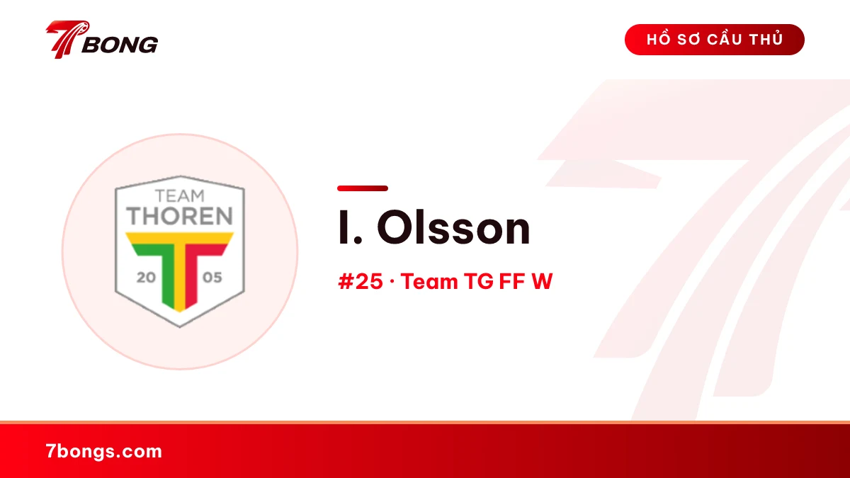 I. Olsson — Team TG FF W