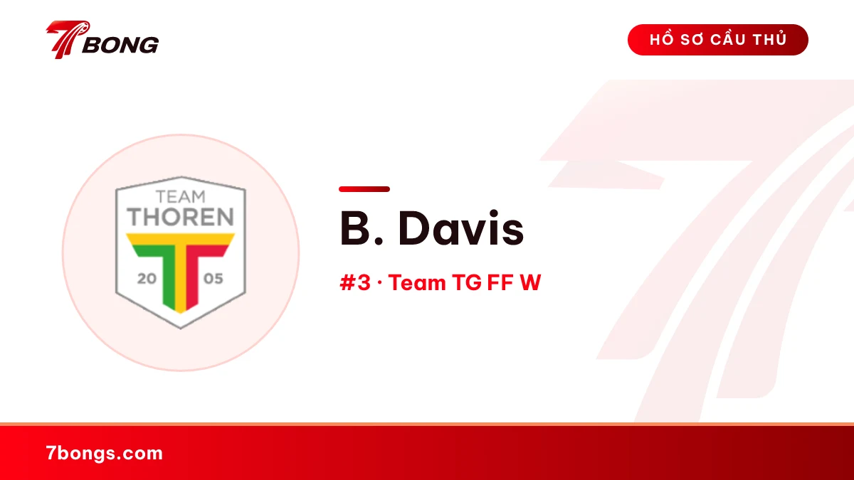 B. Davis — Team TG FF W