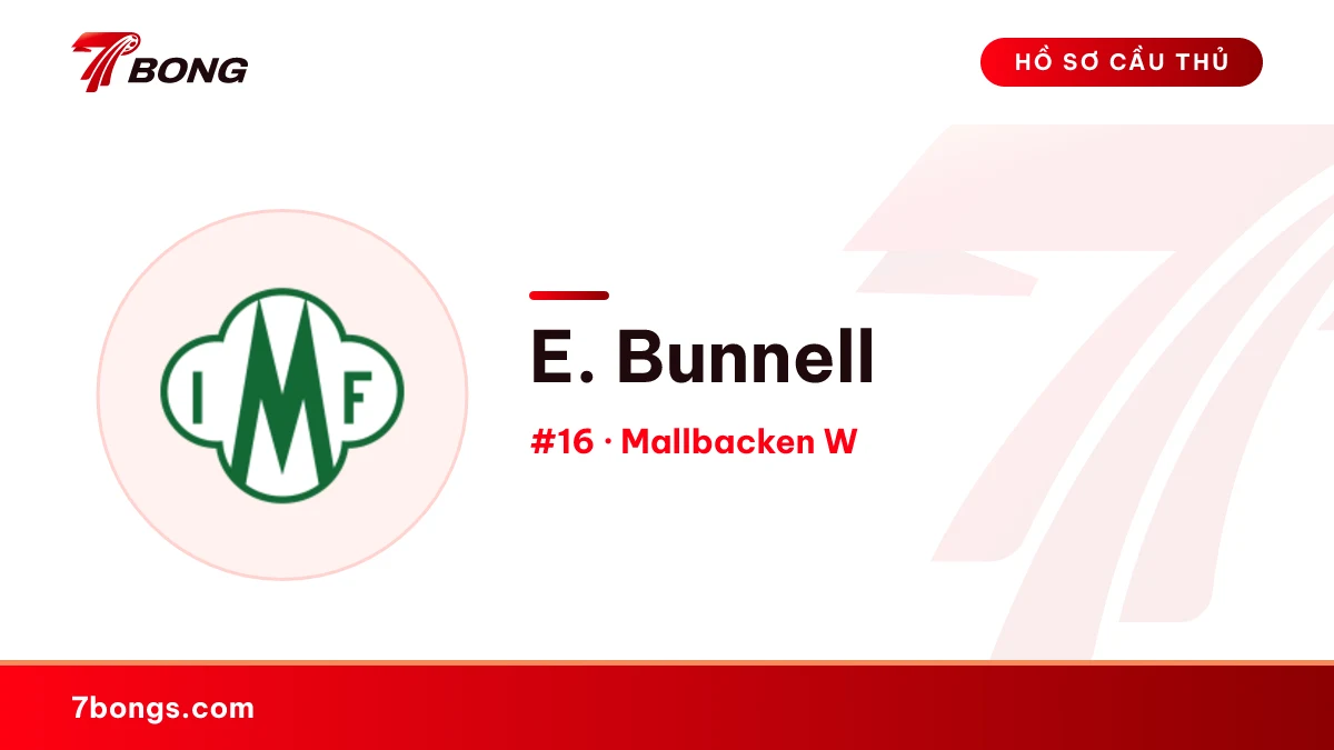 E. Bunnell — Mallbacken W