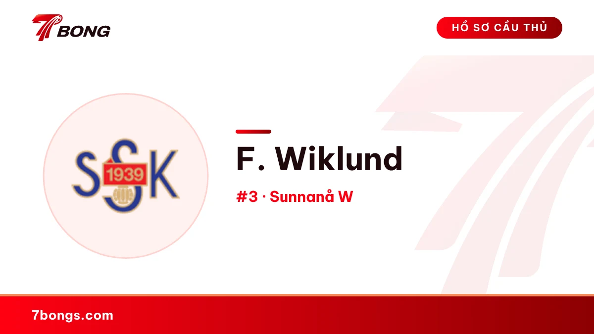 F. Wiklund — Sunnanå W