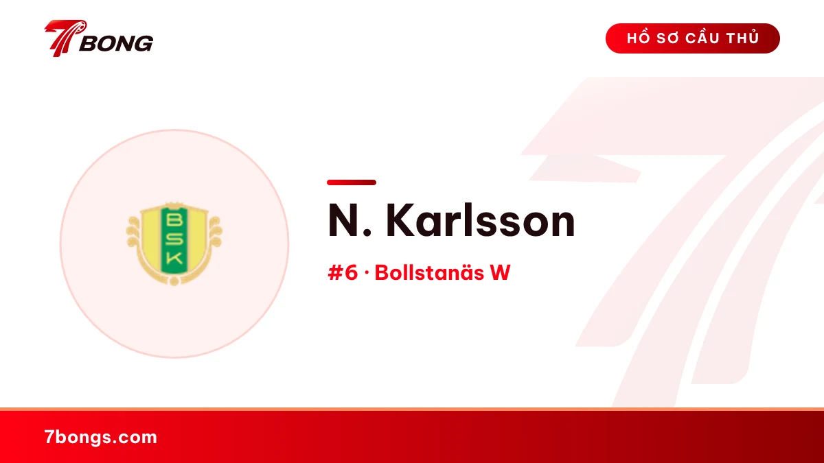 N. Karlsson — Bollstanäs W