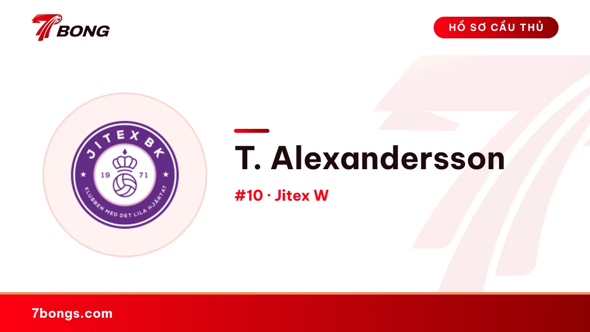 T. Alexandersson — Jitex W