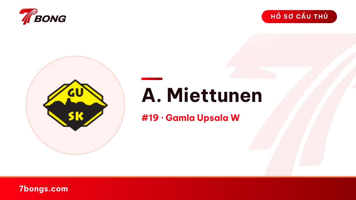 A. Miettunen — Gamla Upsala W