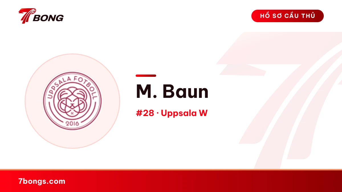 M. Baun — Uppsala W