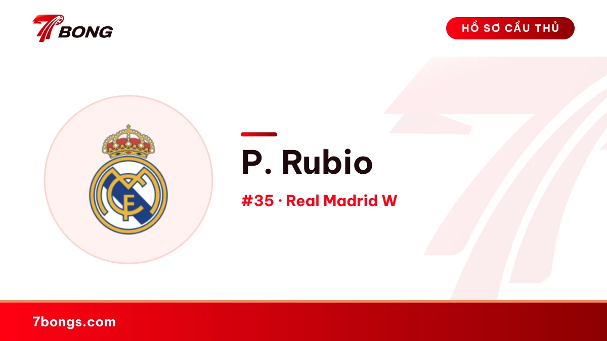 P. Rubio — Real Madrid W