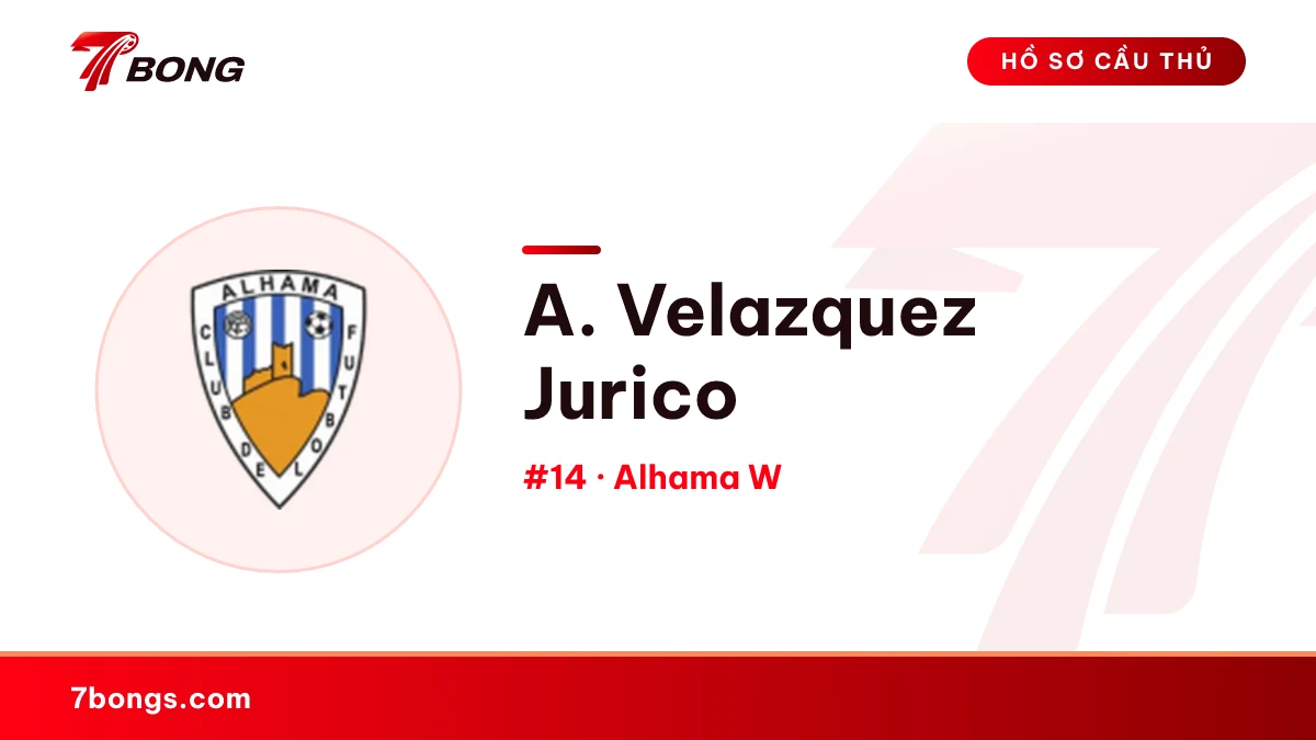 A. Velazquez Jurico — Alhama W