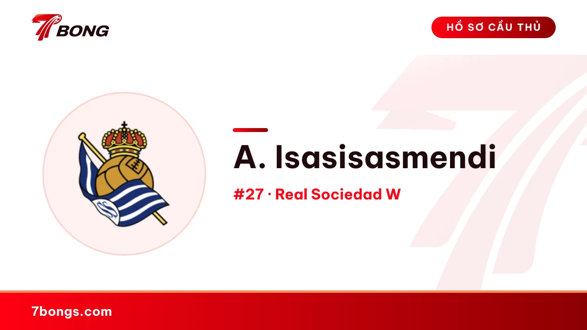 A. Isasisasmendi — Real Sociedad W