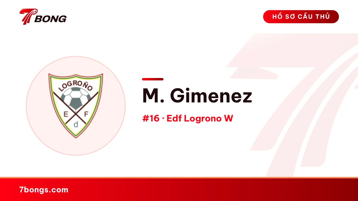 M. Gimenez — Edf Logrono W