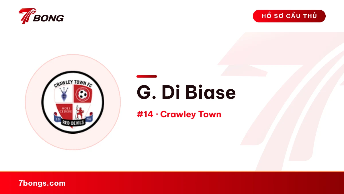 G. Di Biase — Crawley Town