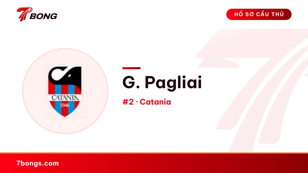 G. Pagliai — Catania