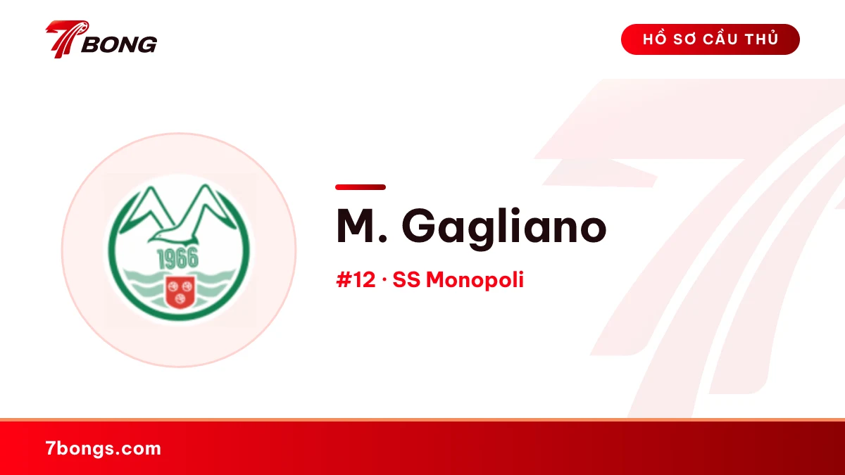 M. Gagliano — SS Monopoli
