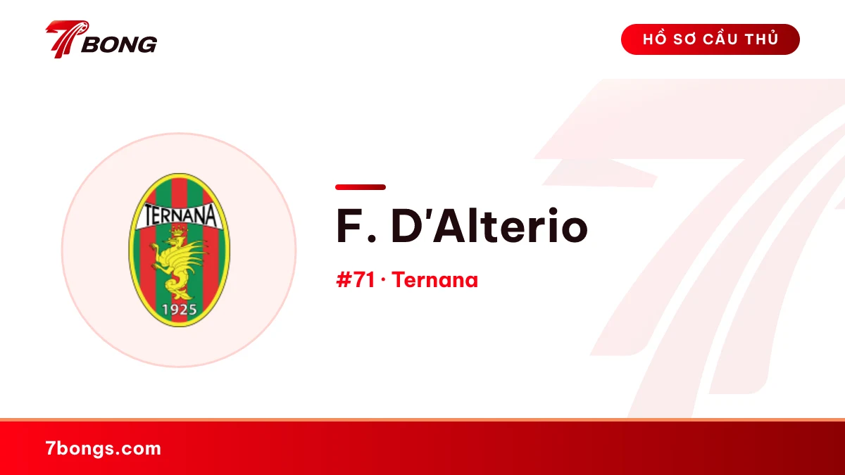 F. D'Alterio — Ternana