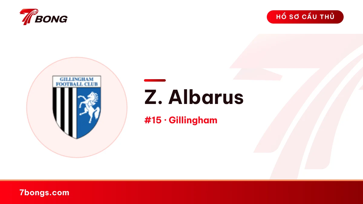 Z. Albarus — Gillingham