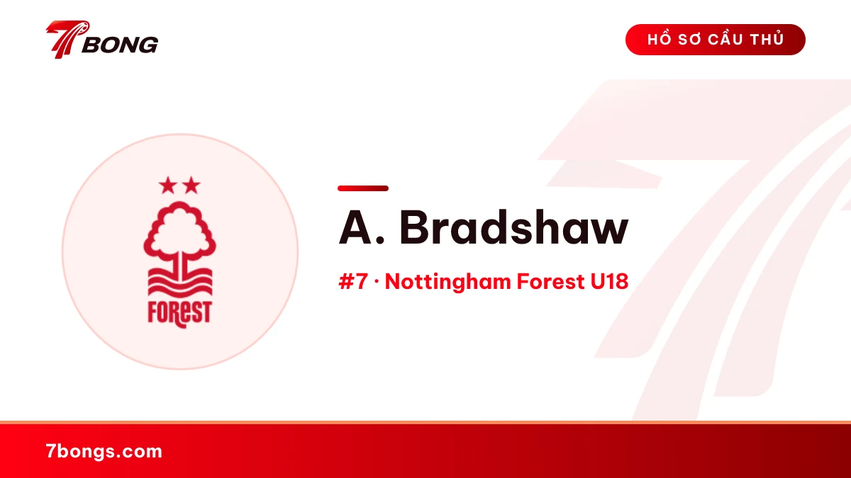 A. Bradshaw — Nottingham Forest U18