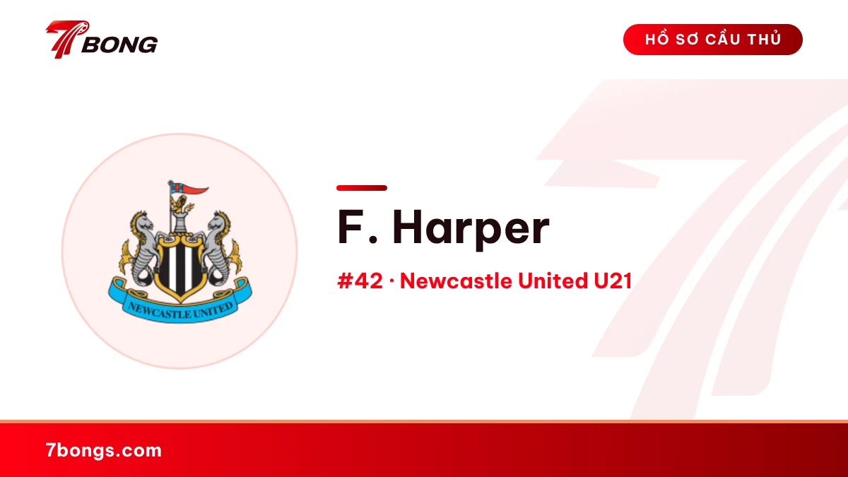 F. Harper — Newcastle United U21