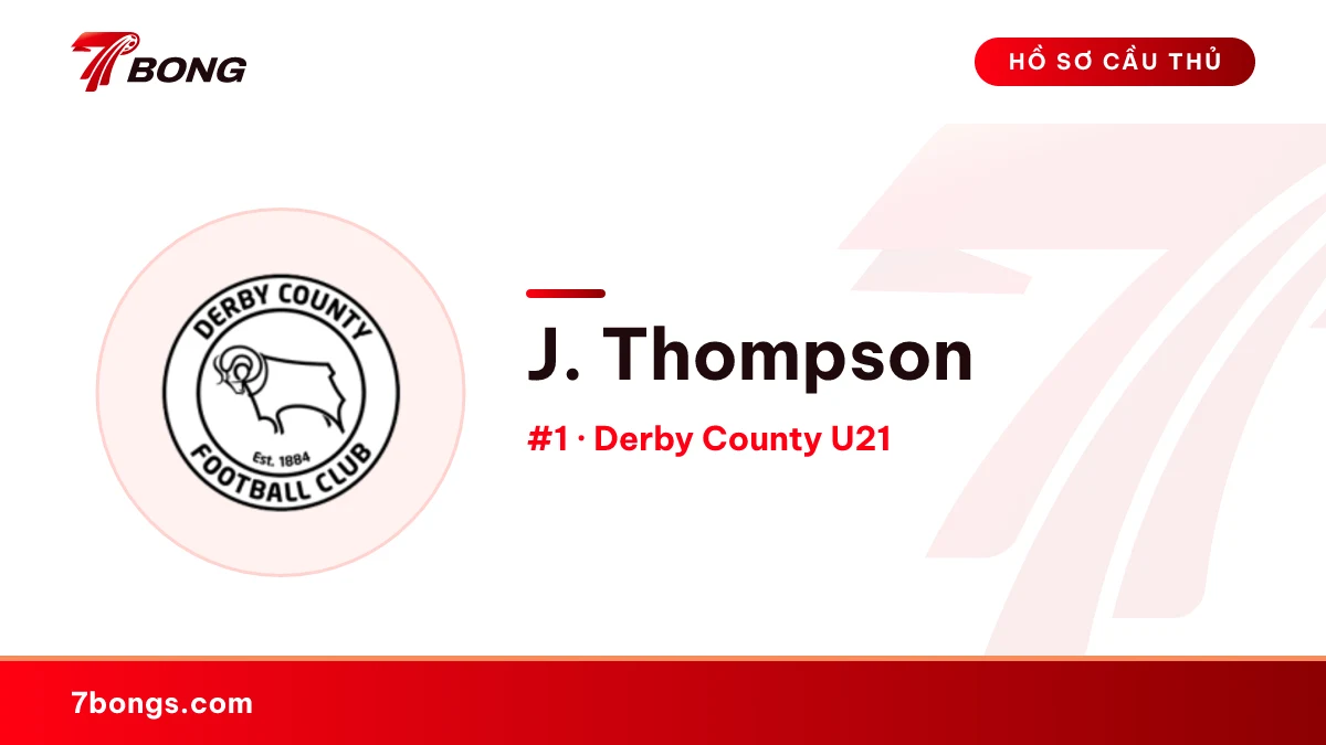 J. Thompson — Derby County U21