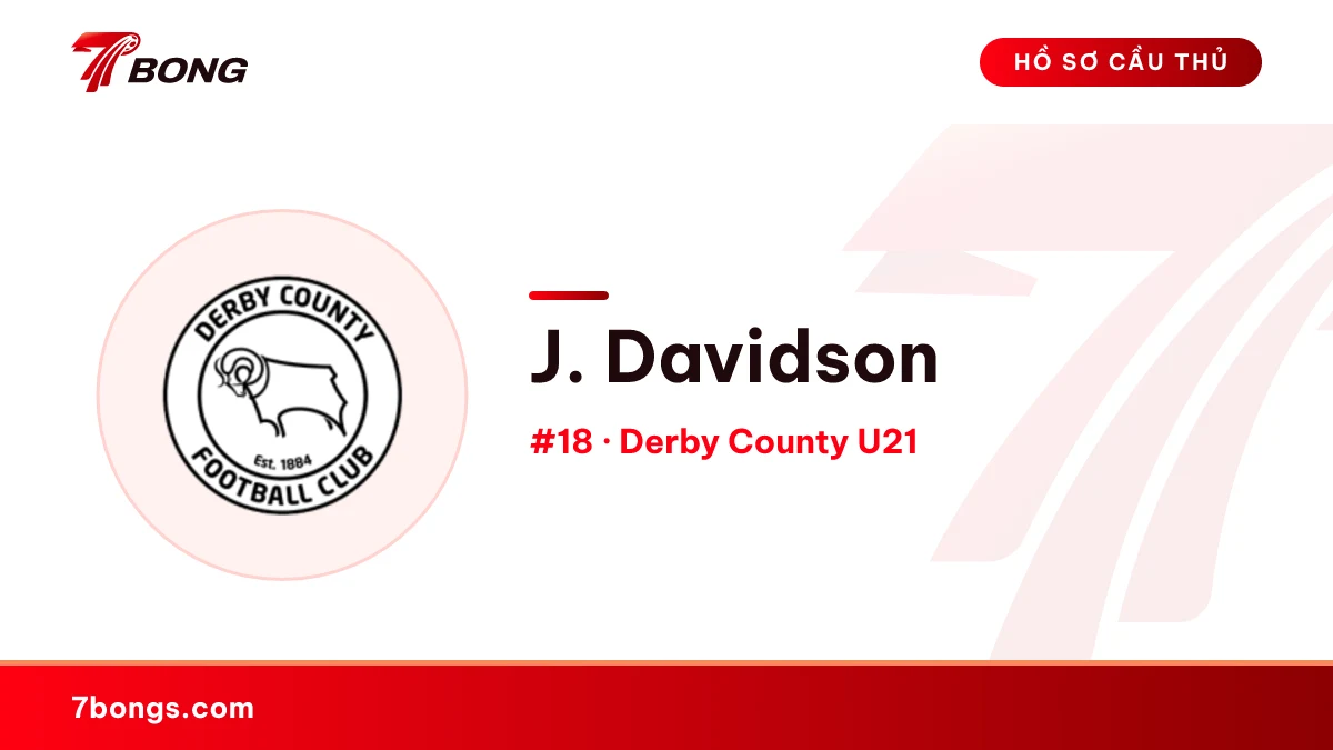 J. Davidson — Derby County U21