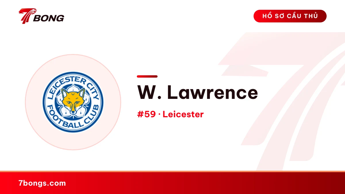 W. Lawrence — Leicester