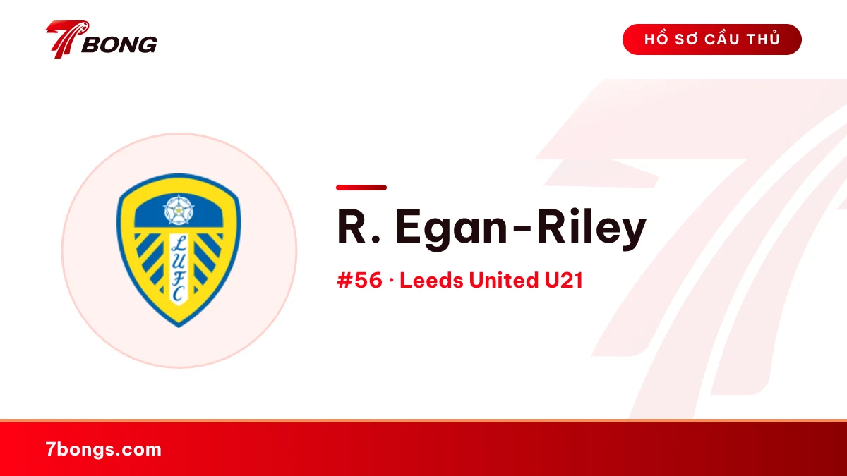 R. Egan-Riley — Leeds United U21