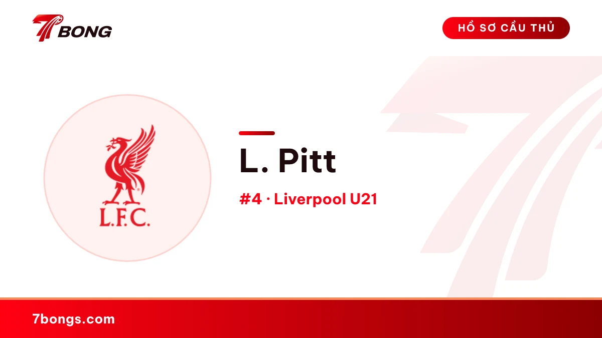 L. Pitt — Liverpool U21