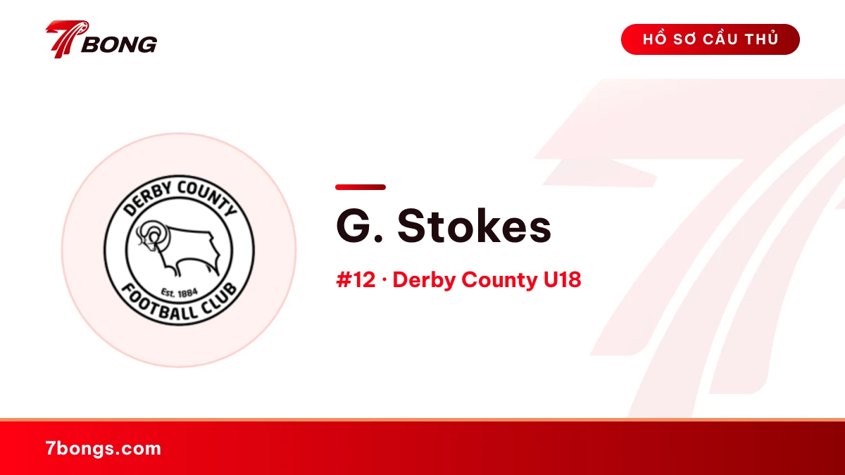 G. Stokes — Derby County U18