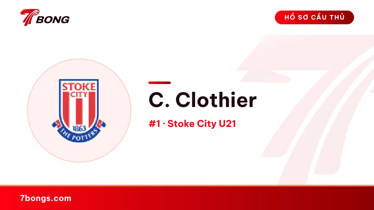C. Clothier — Stoke City U21