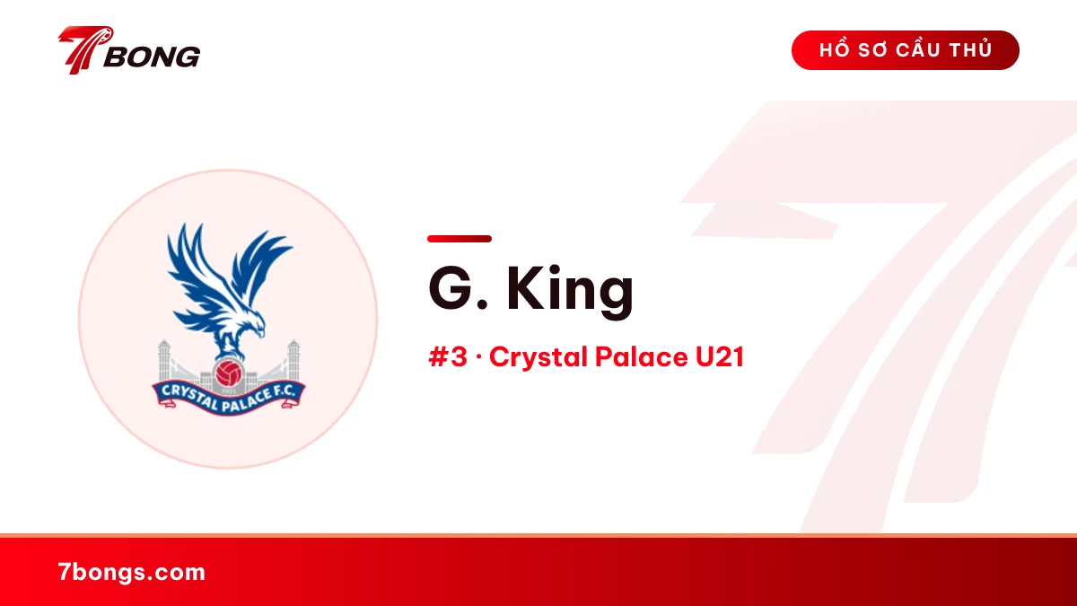 G. King — Crystal Palace U21