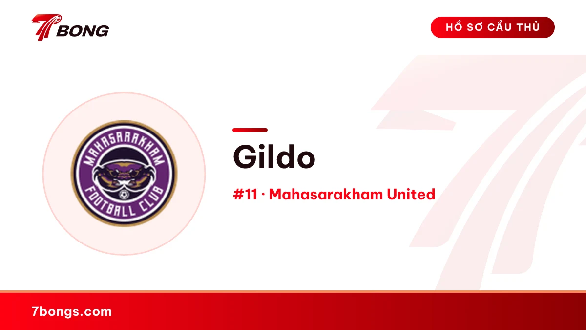 Gildo — Mahasarakham United