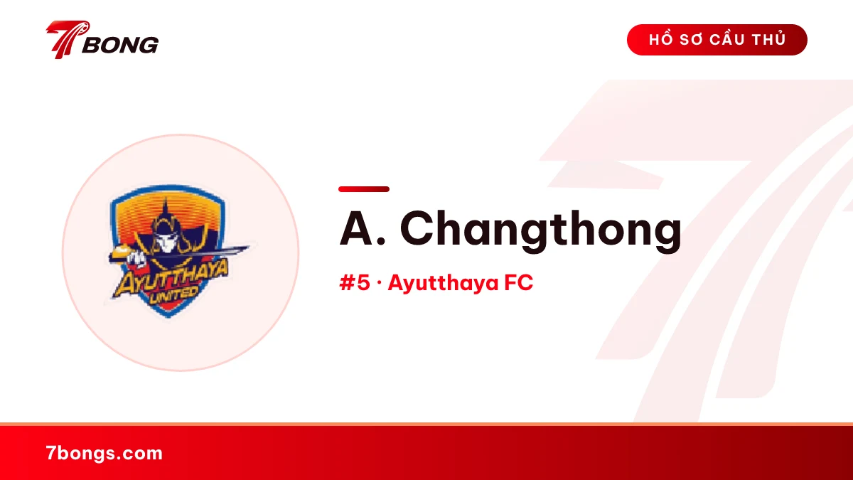 A. Changthong — Ayutthaya FC