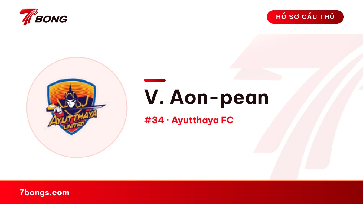 V. Aon-pean — Ayutthaya FC