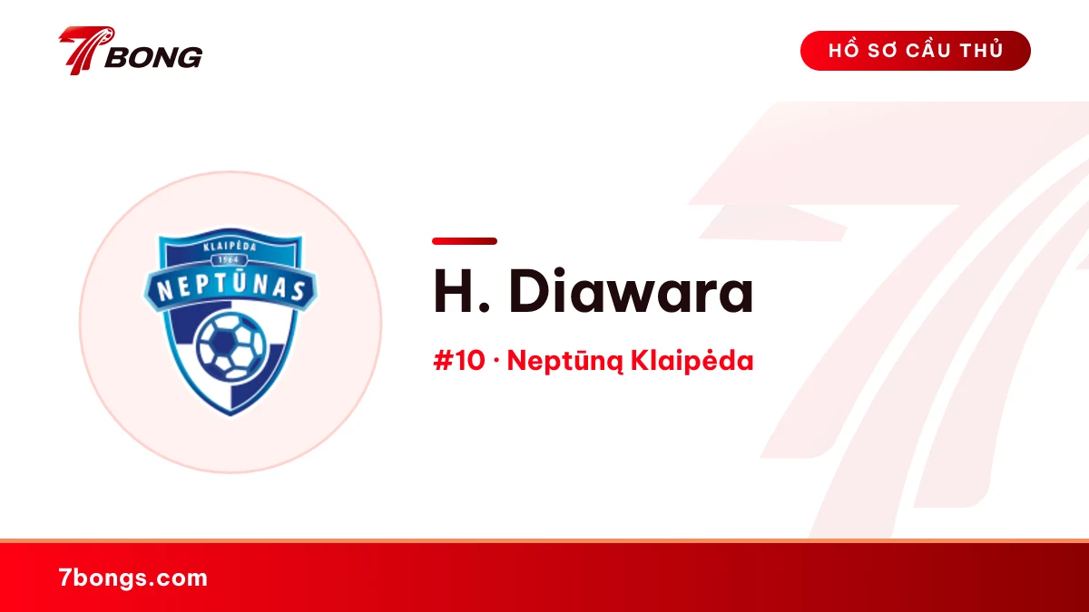 H. Diawara — Neptūną Klaipėda