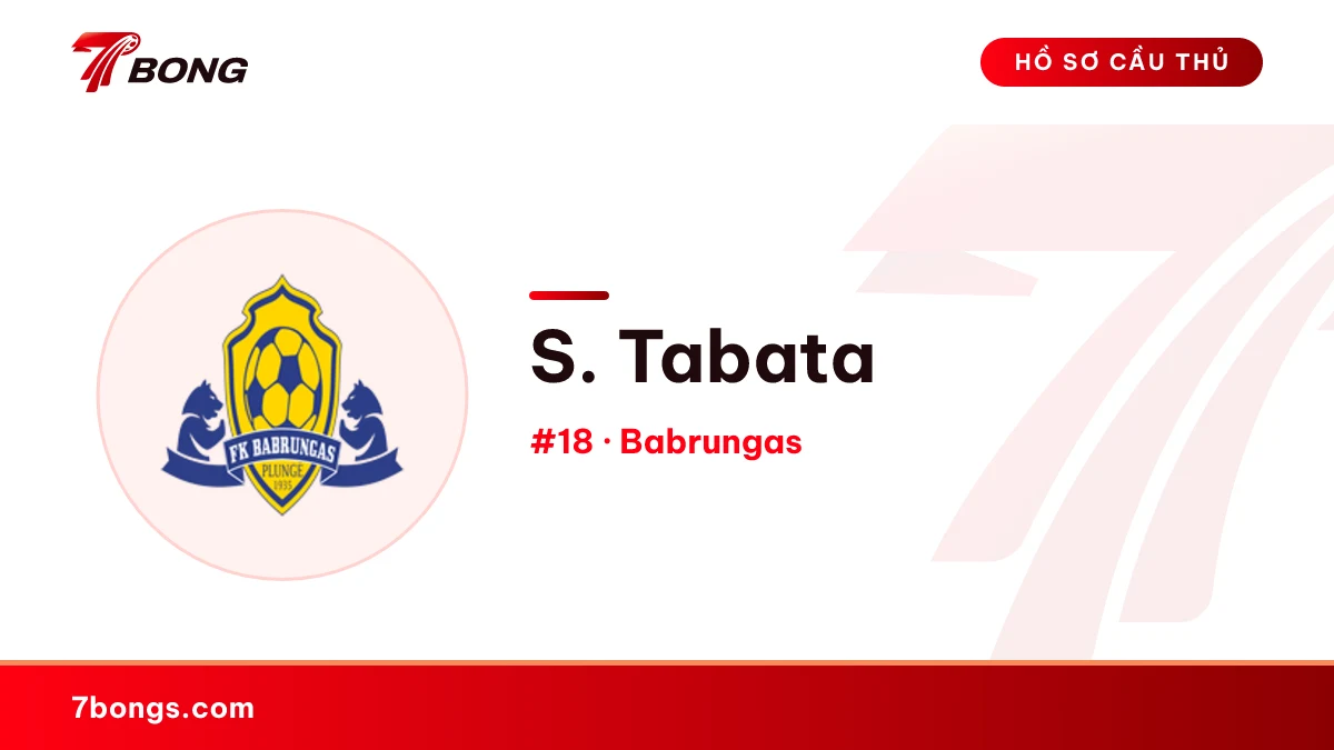S. Tabata — Babrungas