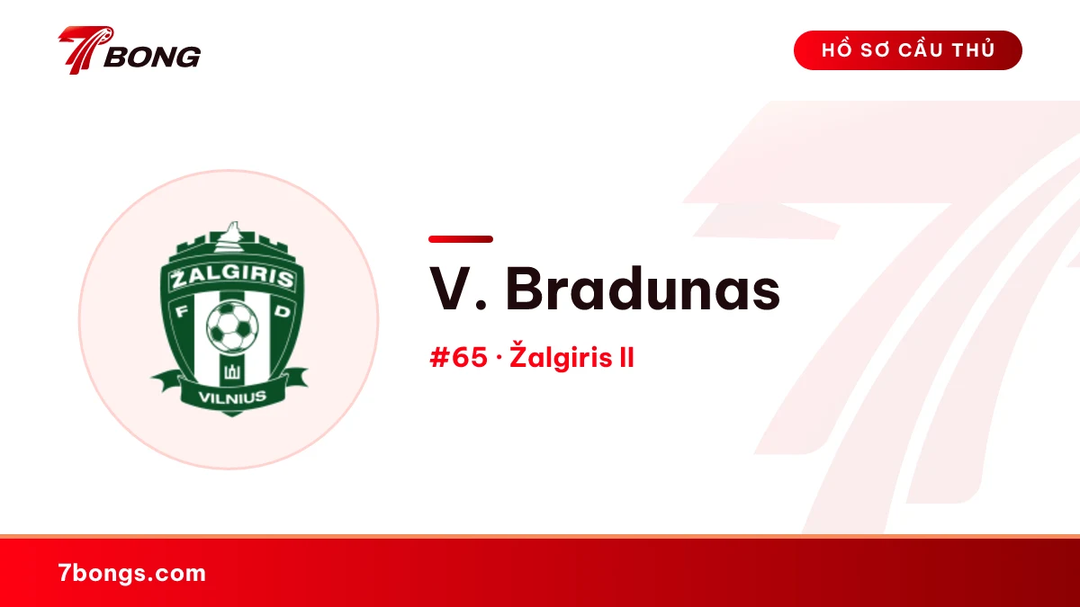 V. Bradunas — Žalgiris II